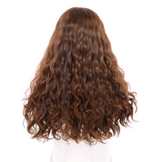 20" Secret Lace Top Wig #6 Neutral Medium Brown Wavy