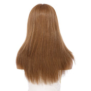 22" Ponytail Silk Part Wig Strawberry Blonde