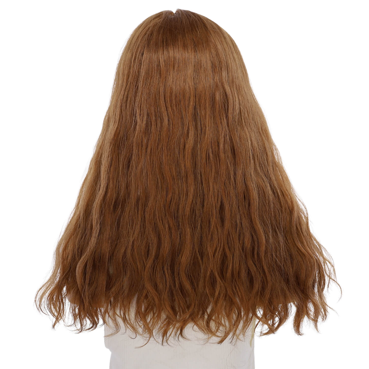22" Princess Silk Top Wig Copper Wavy