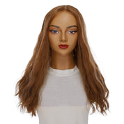 22" Princess Silk Top Wig Copper Wavy