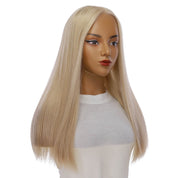 22" Princess Silk Top Wig Beige Blonde w/ No Rooting