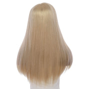 22" Princess Silk Top Wig Beige Blonde w/ No Rooting