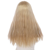 22" Princess Silk Top Wig Beige Blonde w/ No Rooting Wavy