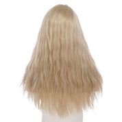 22" Reese Silk Top Wig Beige Blonde w/ No Rooting Wavy