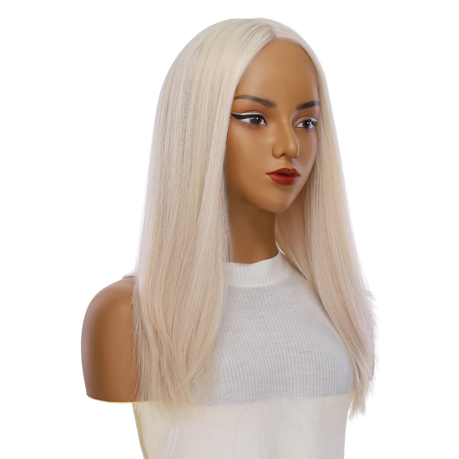 22" Reese Silk Top Wig Ice Blonde