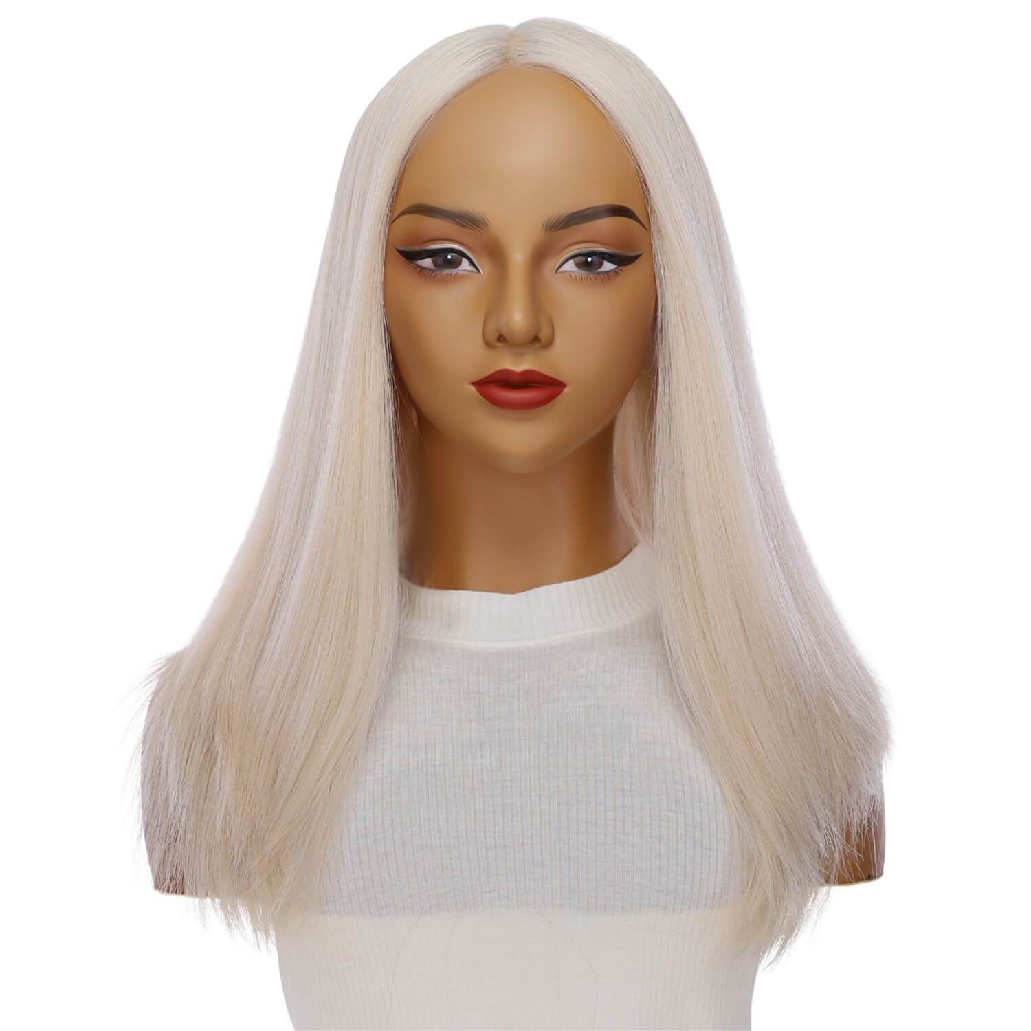 22" Reese Silk Top Wig Ice Blonde