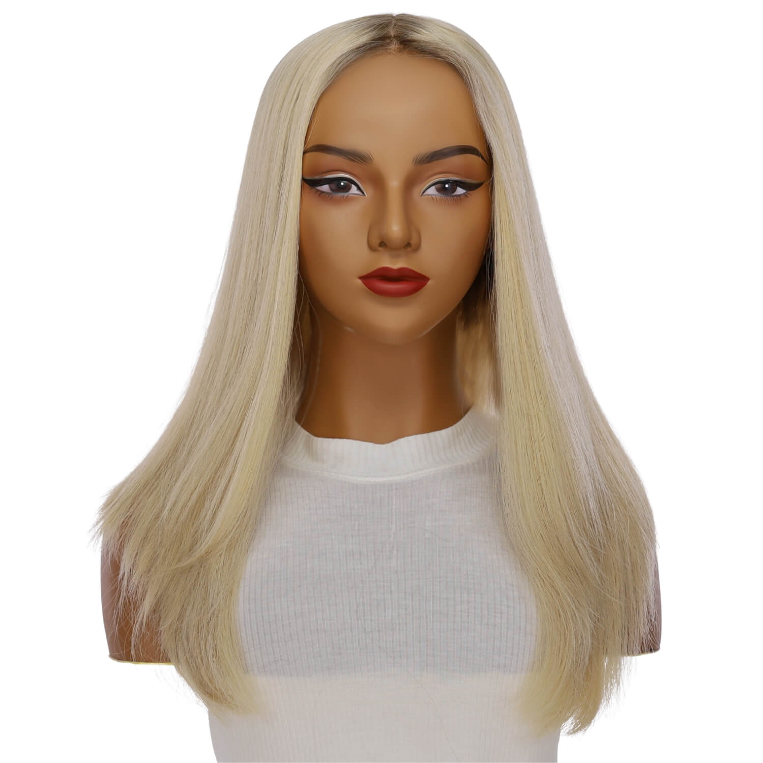 22" Reese Silk Top Wig Platinum Blonde 2.0