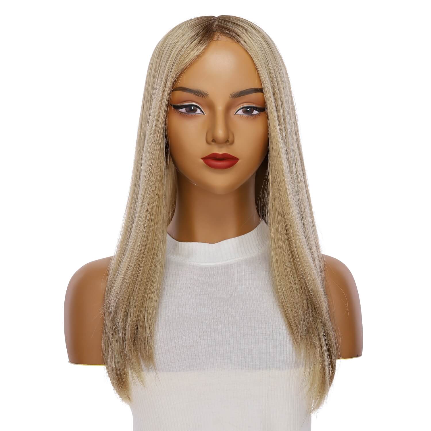 22" Reese Silk Top Wig Ash Blonde