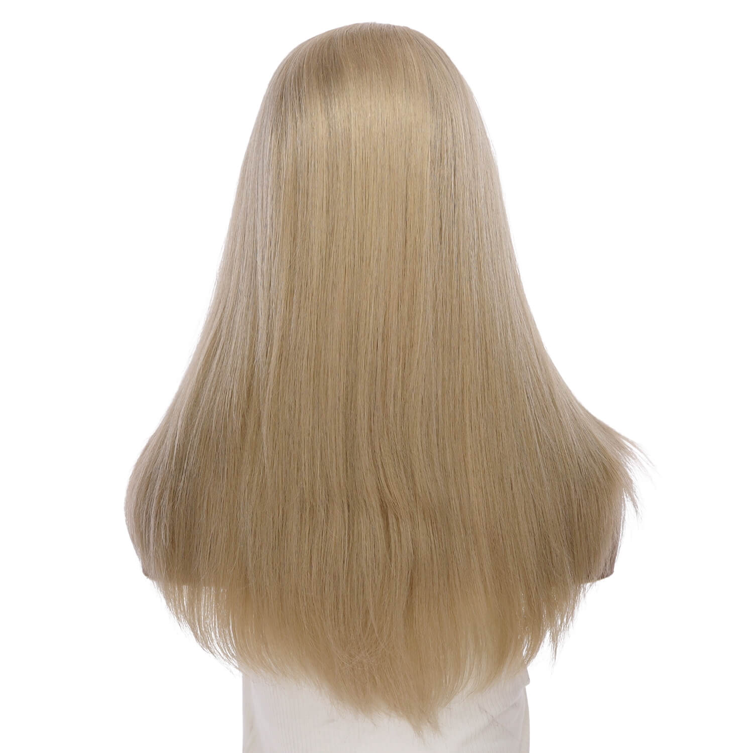 22" Reese Silk Top Wig Beige Blonde w/ No Rooting