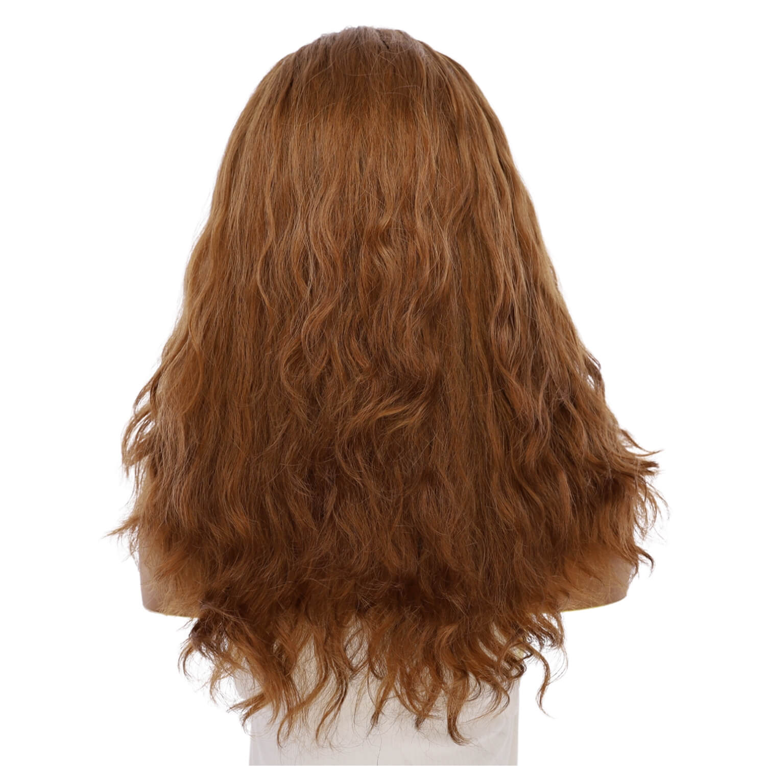 22" Reese Silk Top Wig Copper Wavy