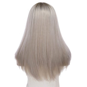22" Reese Silk Top Wig Silver Smoke