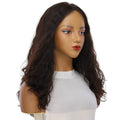 22" Reese Silk Top Wig Soft Black Wavy