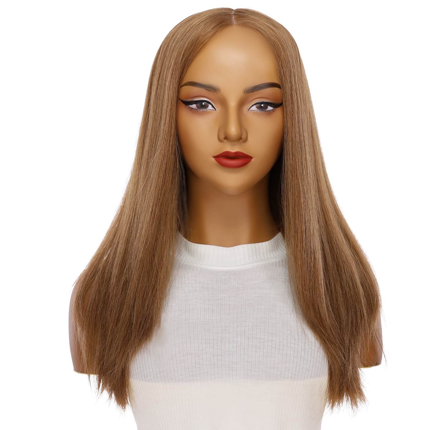 22" Reese Silk Top Wig Strawberry Blonde