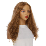 22" Reese Silk Top Wig Strawberry Blonde Wavy