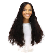 24" Divine Lace Top Wig Natural Black Wavy