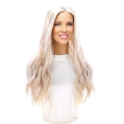 24" Divine Lace Top Topper Ice Blonde