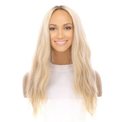 24" Gisele Silk Top Wig Platinum Blonde Wavy