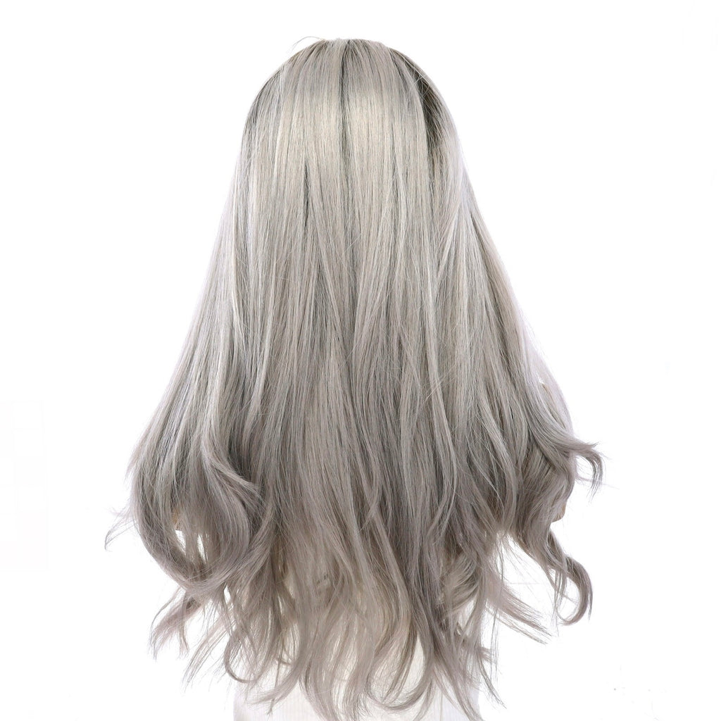 24" Gisele Silk Top Wig Silver Smoke