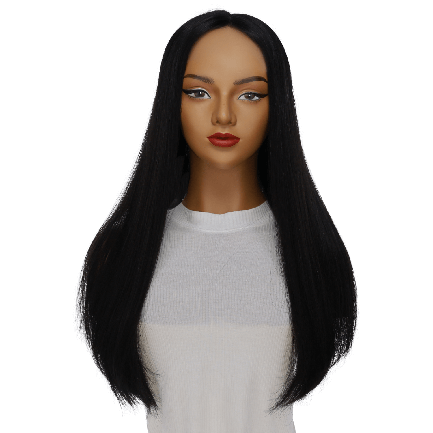 24" Divine Lace Top Topper Jet Black