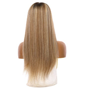 24" Divine Lace Top Topper Medium Blonde w/ Highlights