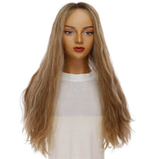 24" Divine Lace Top Topper Medium Blonde w/ Highlights Wavy