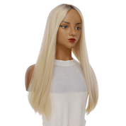 24" Divine Lace Top Topper Platinum Blonde 2.0