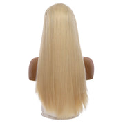 24" Divine Lace Top Topper Warm Platinum Blonde w/ No Rooting