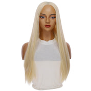 24" Divine Lace Top Topper Warm Platinum Blonde w/ No Rooting