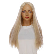 24" Divine Lace Top Wig Beige Blonde w/ No Rooting Wavy