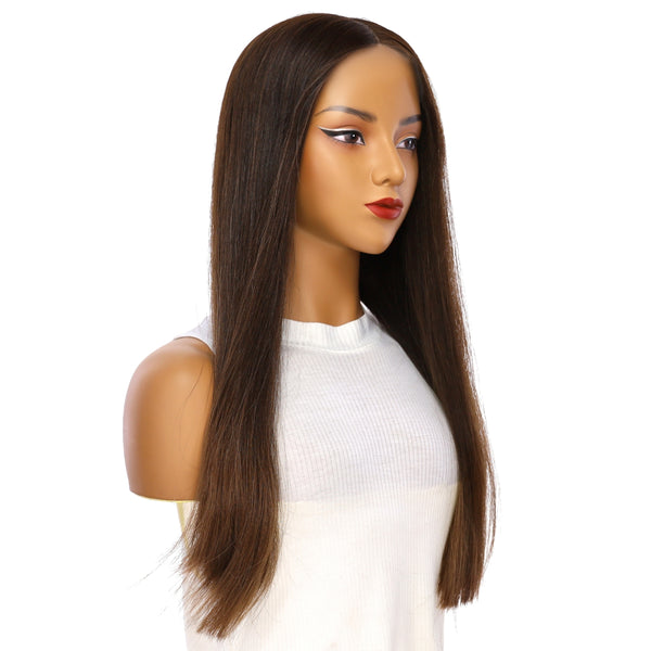 24" Divine Lace Top Wig Chocolate Melt