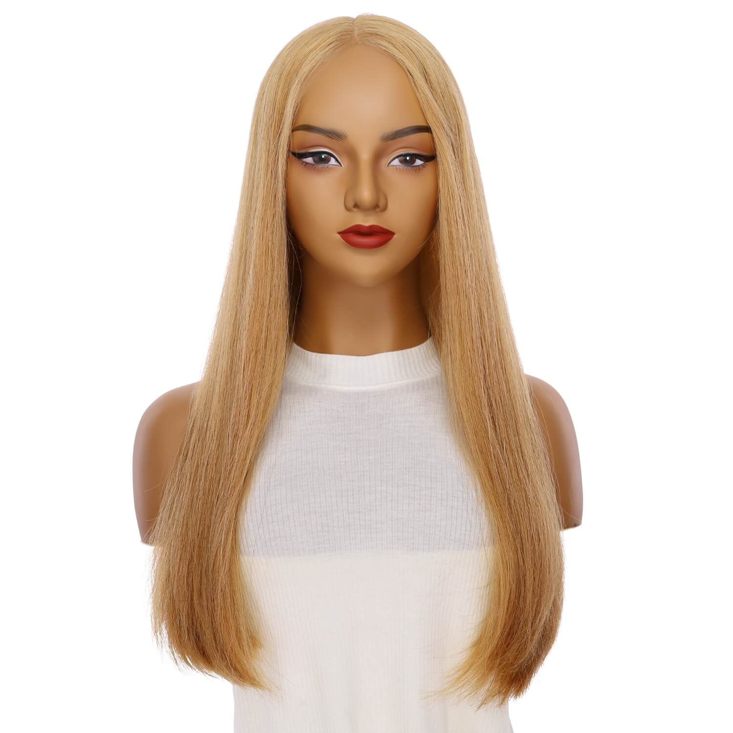 24" Divine Lace Top Wig Golden Strawberry