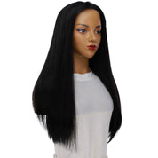 24" Divine Lace Top Wig Jet Black