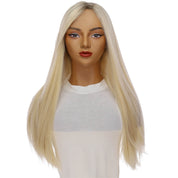 24" Divine Lace Top Wig Platinum Blonde 2.0