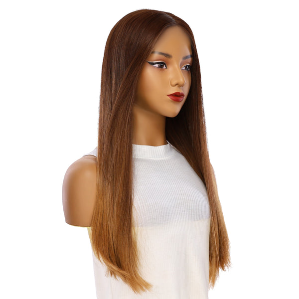24" Divine Lace Top Wig Cinnamon Melt