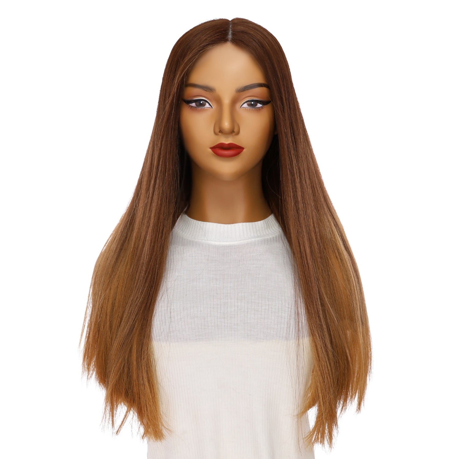 24" Divine Lace Top Wig Cinnamon Melt