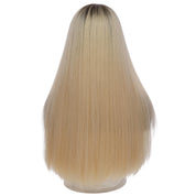 24" Divine Lace Top Wig Warm Platinum Blonde