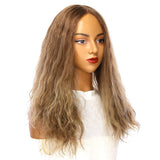 24" Gisele Silk Top Wig Light Brown Babylight Wavy