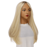 24" Gisele Silk Top Wig Platinum Blonde 2.0