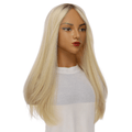 24" Gisele Silk Top Wig Platinum Blonde 2.0