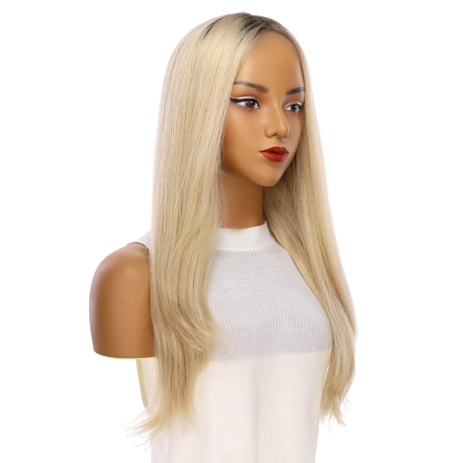 24" Gisele Silk Top Wig Beige Blonde