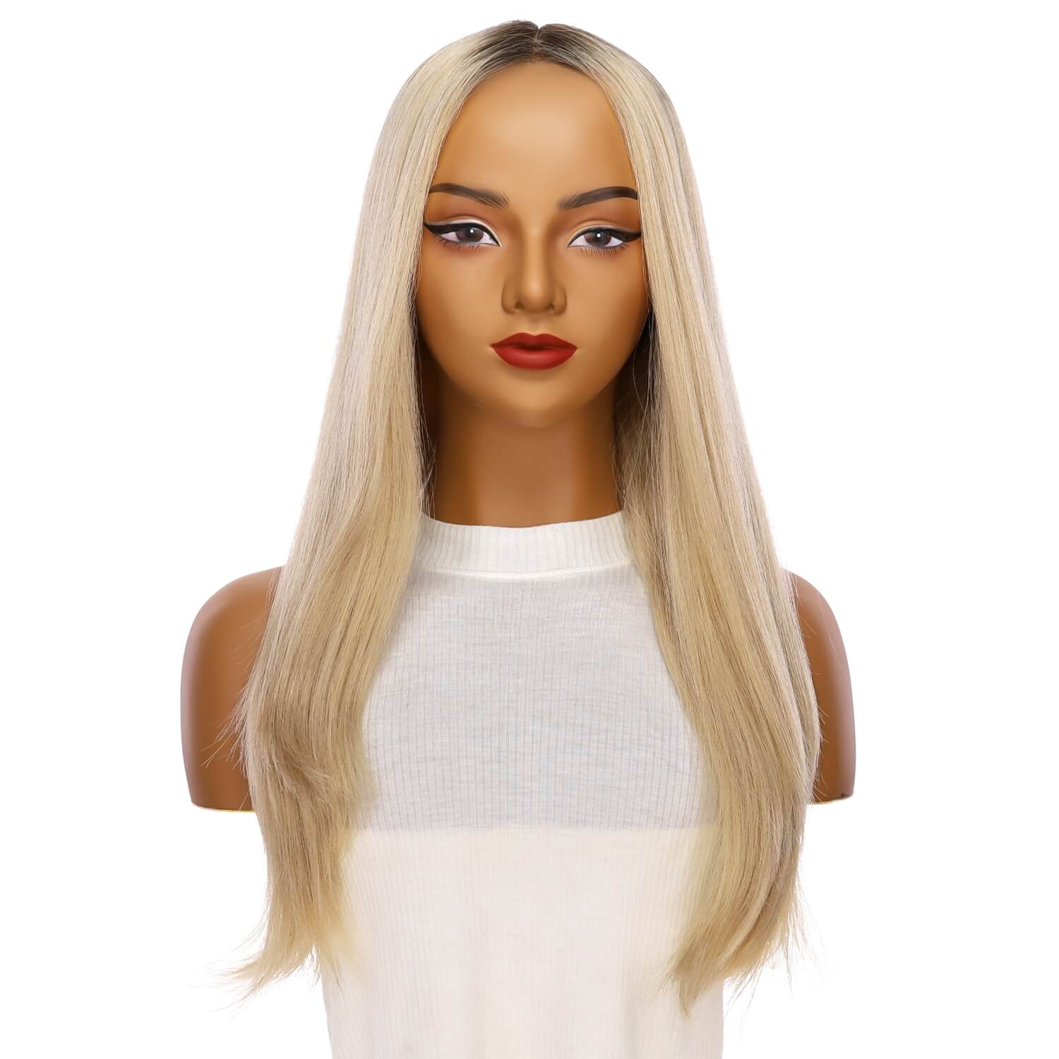 24" Gisele Silk Top Wig Beige Blonde