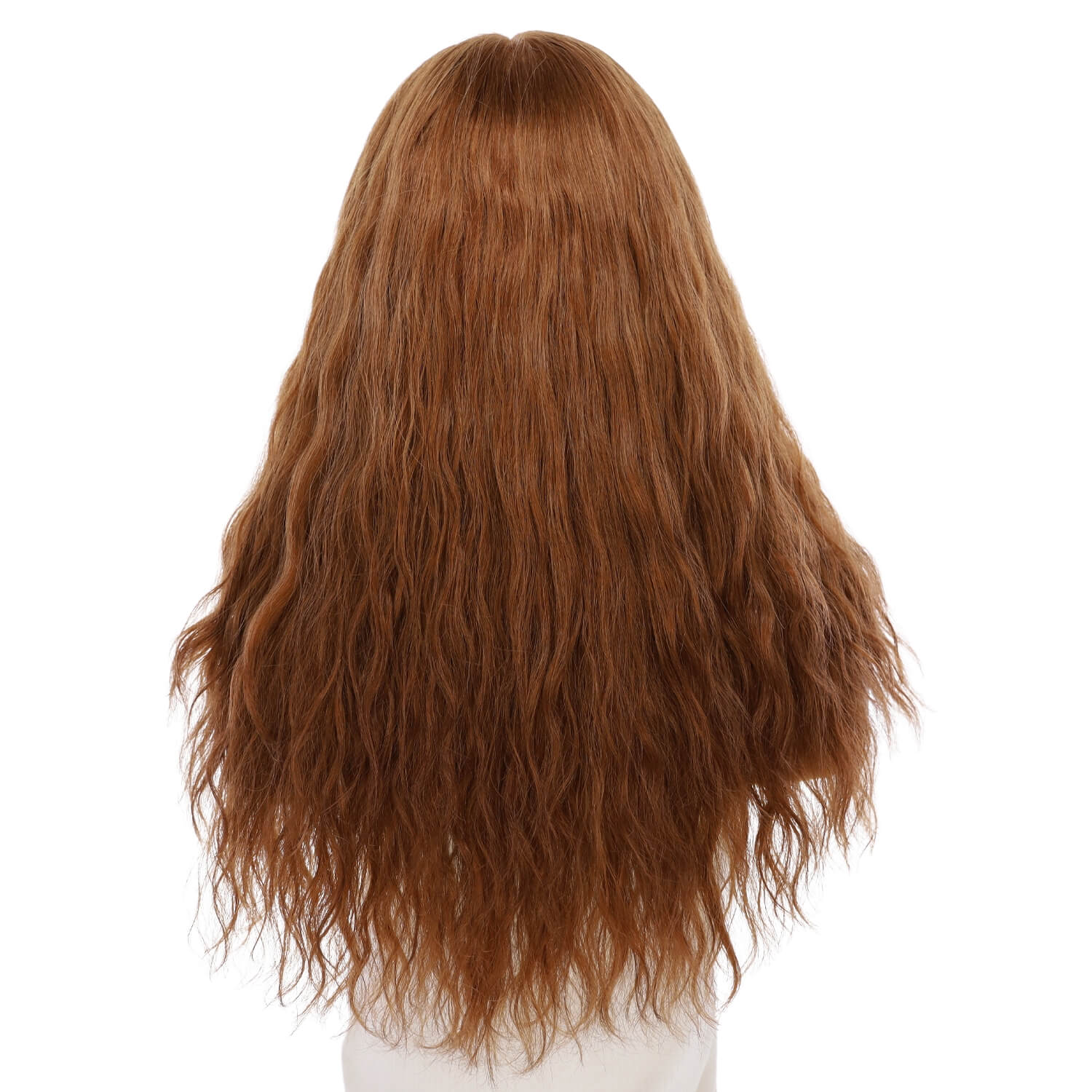 24" Gisele Silk Top Wig Copper Wavy