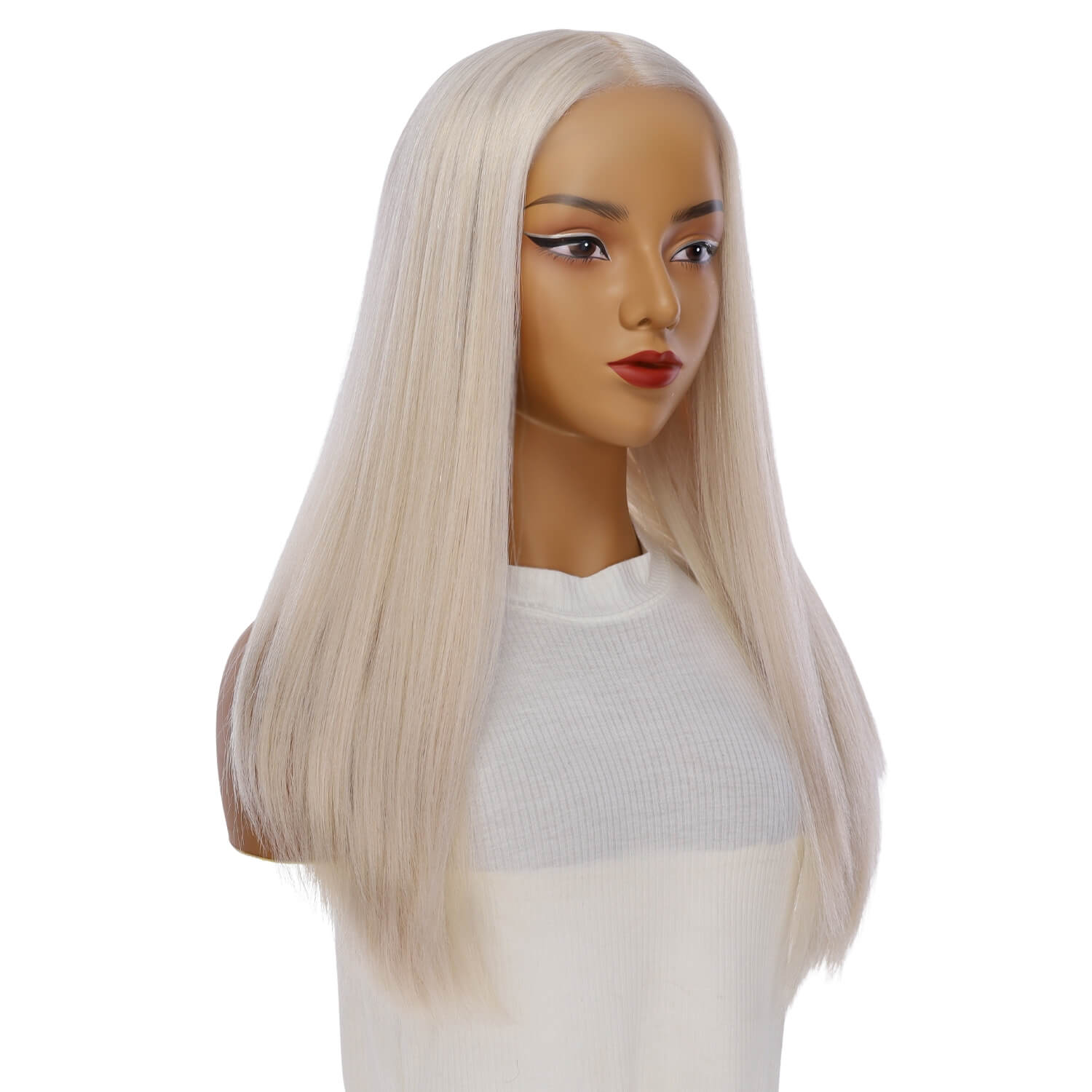24" Gisele Silk Top Wig Ice Blonde