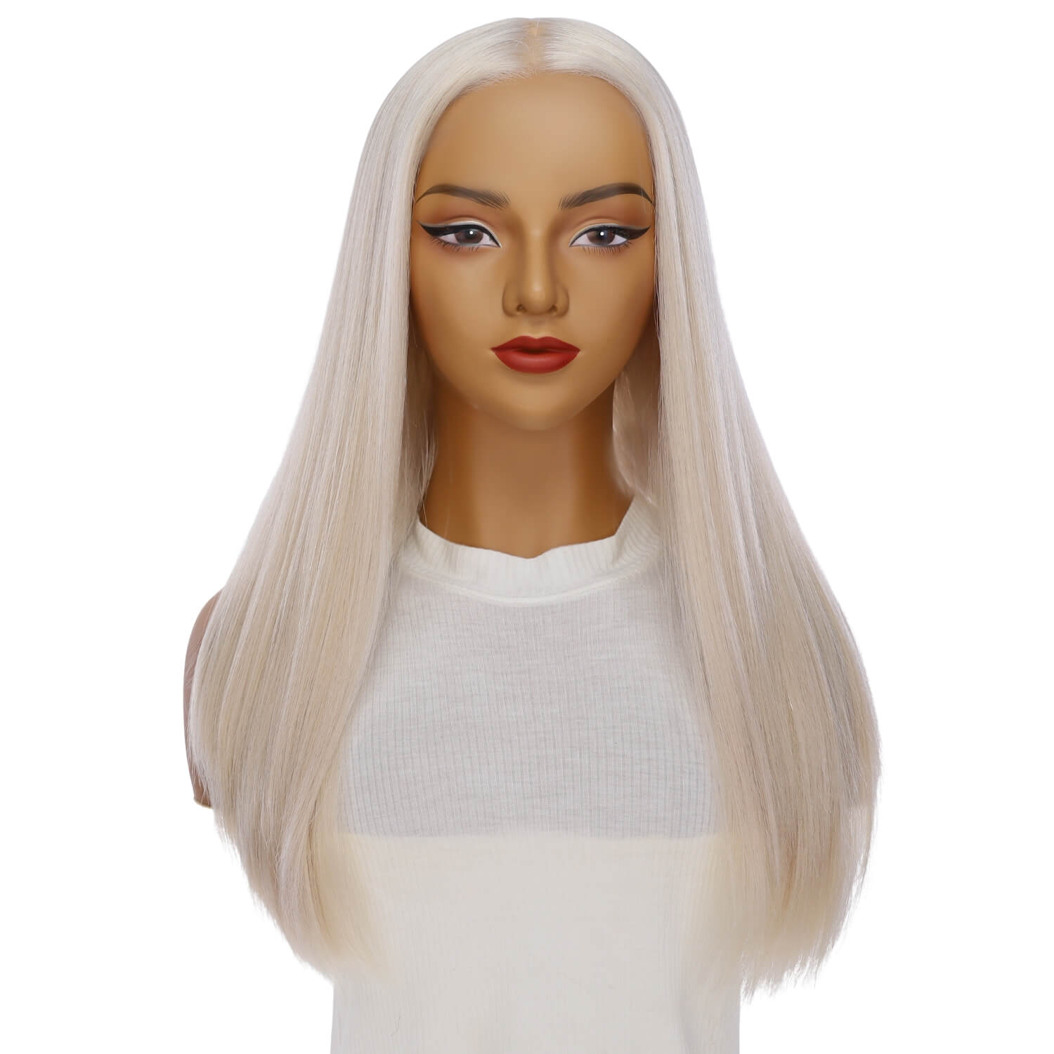 24" Gisele Silk Top Wig Ice Blonde