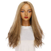 24" Gisele Silk Top Wig Medium Blonde Wavy
