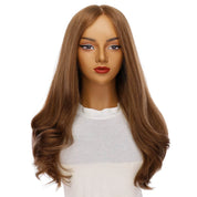 24" Gisele Silk Top Wig Strawberry Blonde