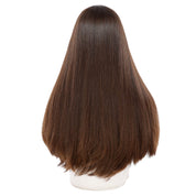24" Luxe Silk Top Wig #4 Dark Brown
