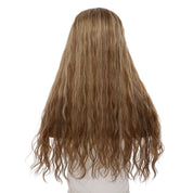 24" U-Shape Topper Medium Blonde Wavy