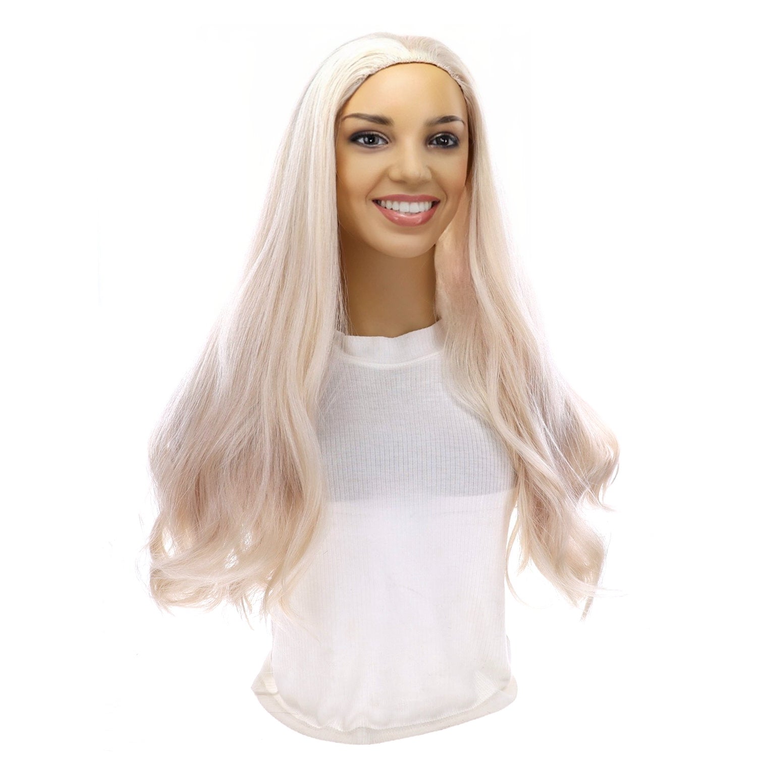 4 Bandfall Wig Ice Blonde