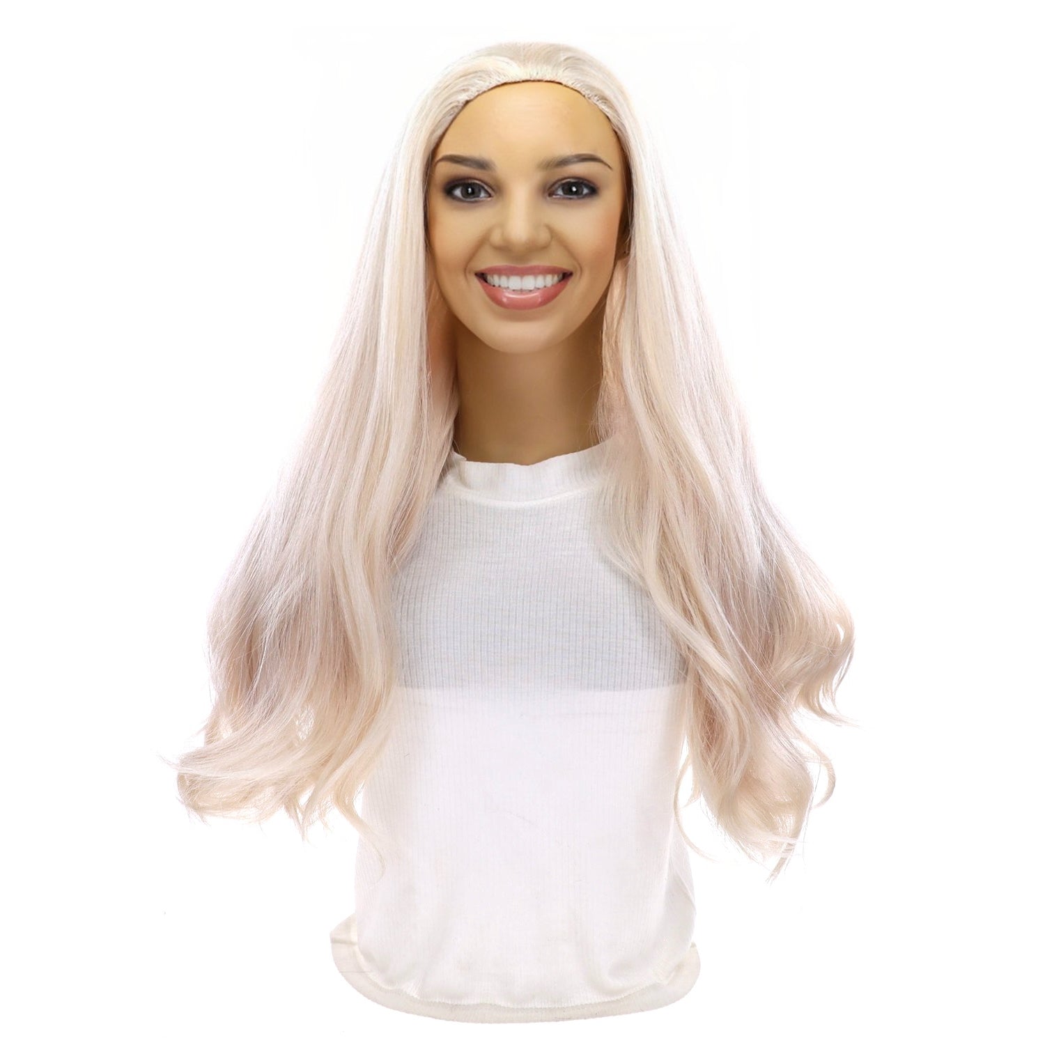 4 Bandfall Wig Ice Blonde